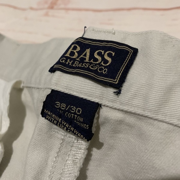 G.H. Bass Co. Cotton Slacks Light Khaki Pants - Picture 4 of 4